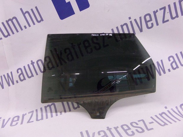 Ford Focus III MK3 Gyári bal hátsó ablak üveg, kombi, sötétített