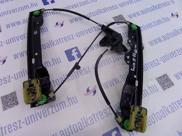 Ford Focus III MK3 Jobb első ablakemelő szerkezet, bontott, gyári, Foc