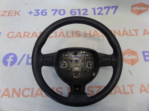 Ford Focus II MK2 2 Eladó gyári, bőr háromágú kormány króm nélkül