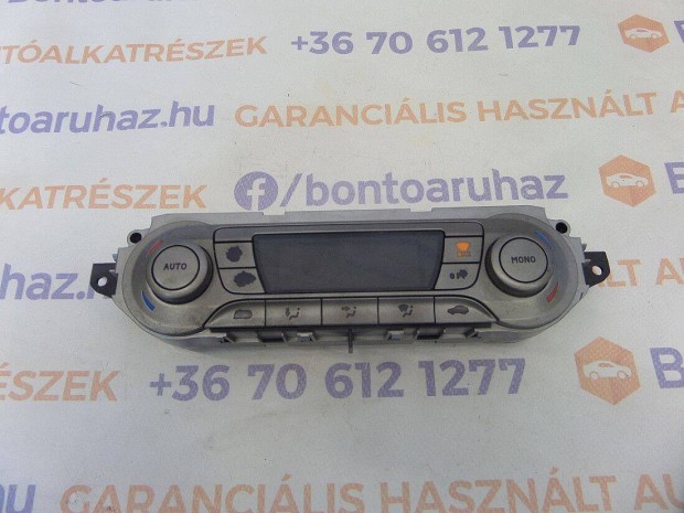 Ford Focus II MK2 2 Facelift Eladó gyári, ezüst digitális klímapanel