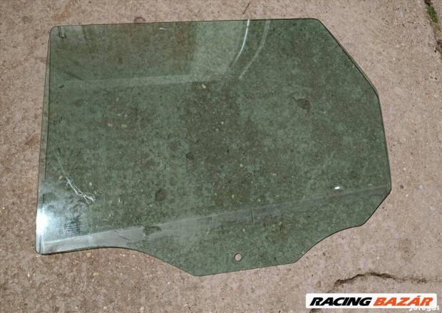 Ford Focus I bal hátsó lejáró ajtóüveg ablaküveg