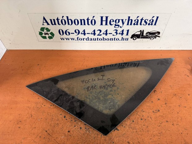 Ford Focus MK1 5 ajtós bal hátsó fix üveg