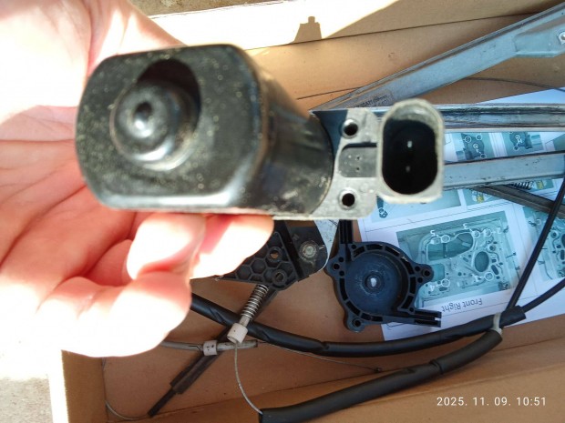 Ford Focus MK1 bal els ablakemel motor