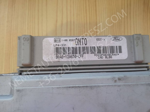 Ford Focus MK1 motorvezrl ECU 98AB-12A650-CFF