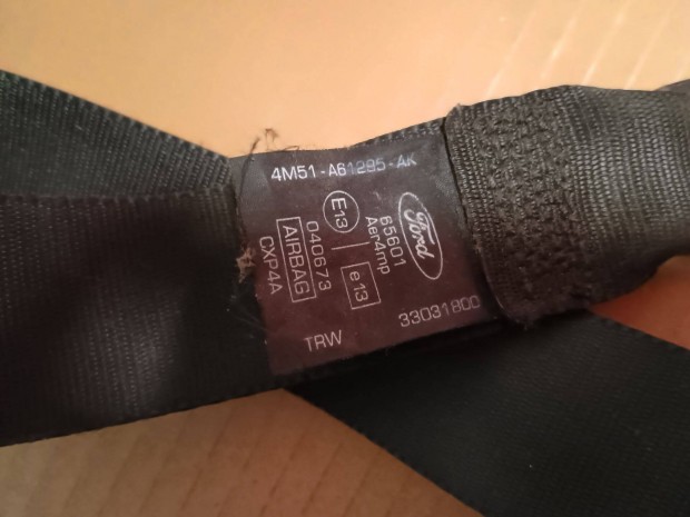 Ford Focus MK2 bal els� biztons�gi �v 4M51-A61295-AK