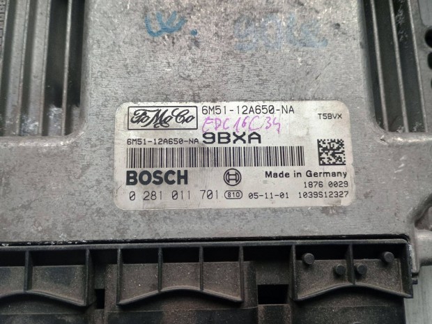 Ford Focus MK2 motorvezrl ECU 6M51-12A650-NA