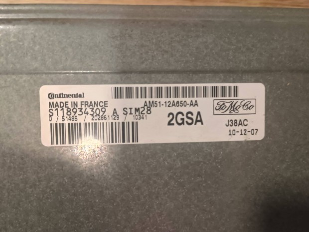 Ford Focus MK2 motorvezrl ECU AM51-12A650-AA