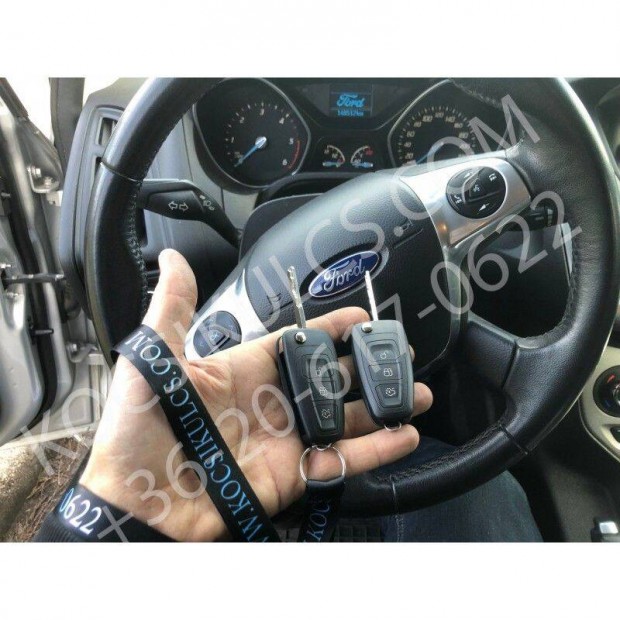 Ford Focus MK3 bicskakulcs eladó - új - autóhoz programozva