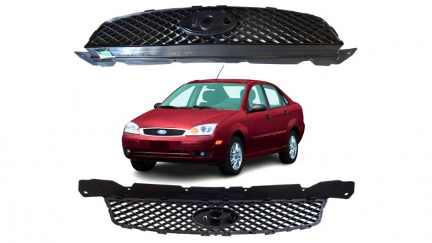 Ford Focus Mk2 Facelift 05-08 gyári motorhűtő díszrács 1421597