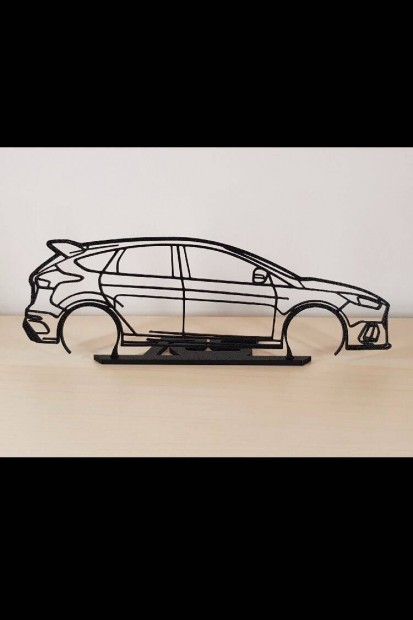 Ford Focus RS asztali modell, dekorci, ajndk