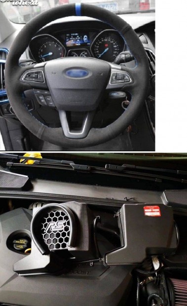 Ford Focus / Kuga stb RS lgszrhz fels rsz + Alcantara kormnybur