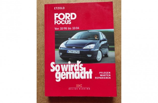 Ford Focus javtsi karbantartsi knyv