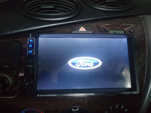 Ford Focus mk1 2DIN GPS Android konzollal tvirnyt tolat kamera