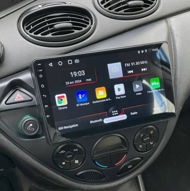 Ford Focus mk1 android fejegysg