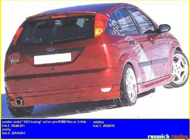 Ford Focus mk1 h�ts� spoiler