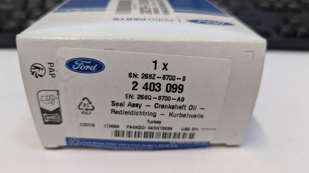 Ford Focus mk2 1,6D főtengely tömítőgyűrű(szimering)