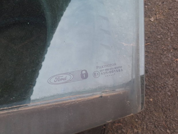 Ford Fusion 2005 bal első ajtóüveg 43R001583