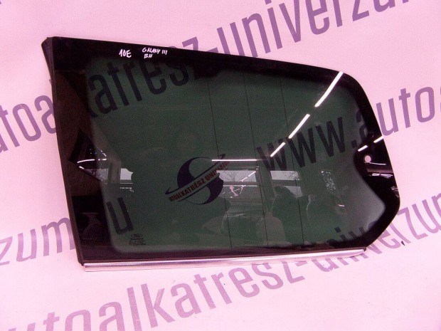 Ford Galaxy III MK3 Bal hátsó ablak üveg, bontott, gyári