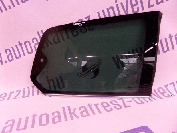 Ford Galaxy III MK3 Jobb hátsó ablaküveg, bontott