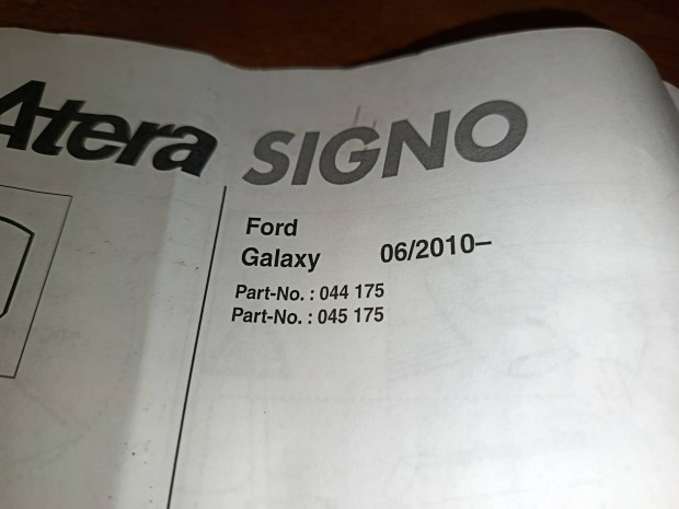 Ford Galaxy MK III Atera tetőcsomagtartó nem Thule