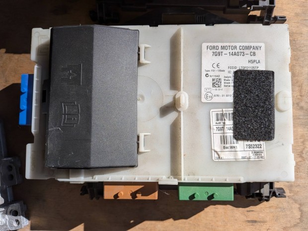 Ford Galaxy, S-Max utastér biztosíték tábla BCM 7G9T-14A073-CB