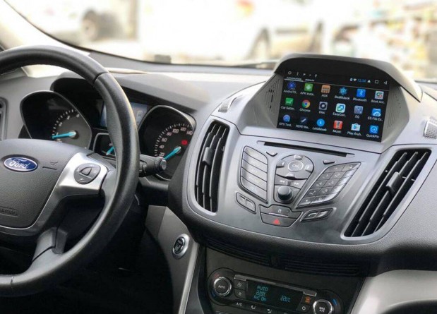 Ford Kuga C-max, Carplay Android Multimdia GPS Rdi Tolatkamerval