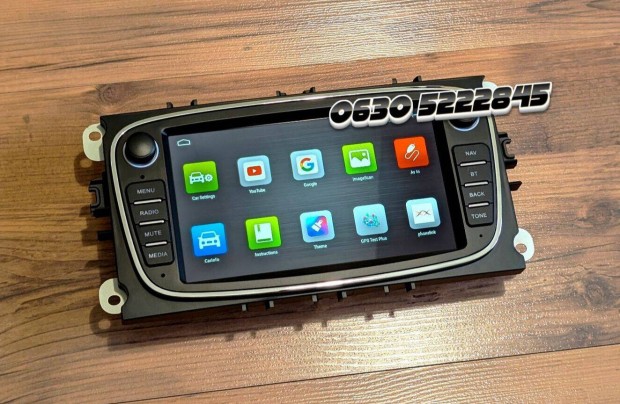 Ford Kuga Focus Mondeo Android Rádió Multimédia Navigáció 2Din Carplay