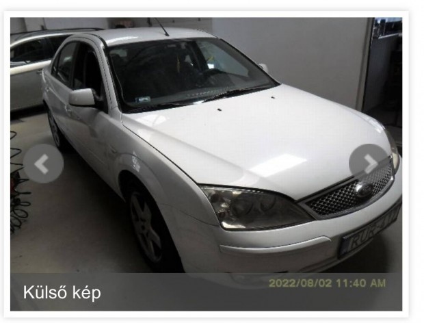 Ford Mondeo MK3 2.0 TDCi Bontdik
