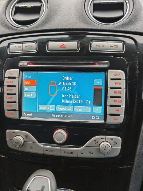 Ford Mondeo Mk4 fejegys�g/gy�ri Navi