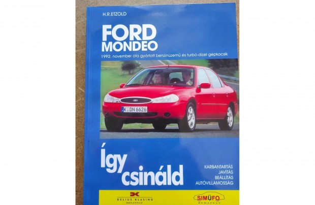 Ford Mondeo javtsi karbantartsi knyv