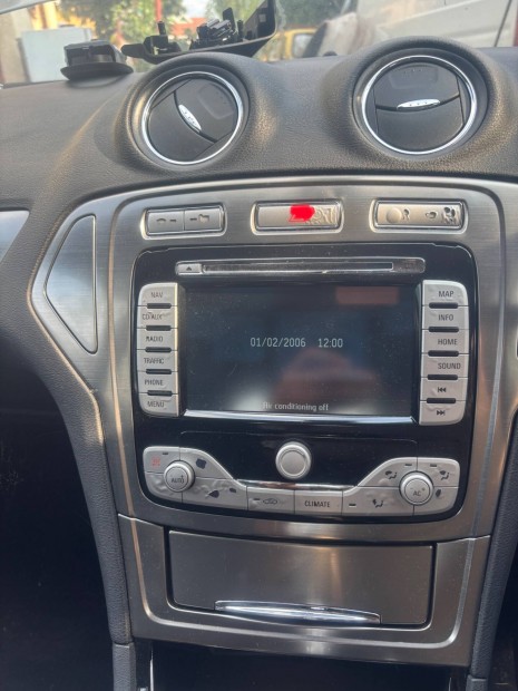 Ford Mondeo mk4 Galaxy Smax navis fejegység klímavezérlő