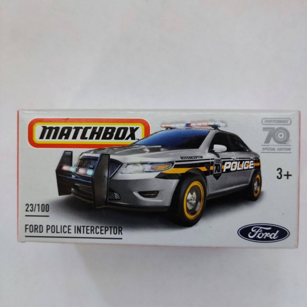 Ford Police Interceptor Matchbox kisaut