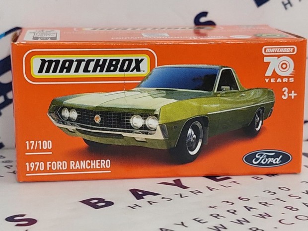 Ford Ranchero (1970) - 17/100 -  Matchbox - 1:64