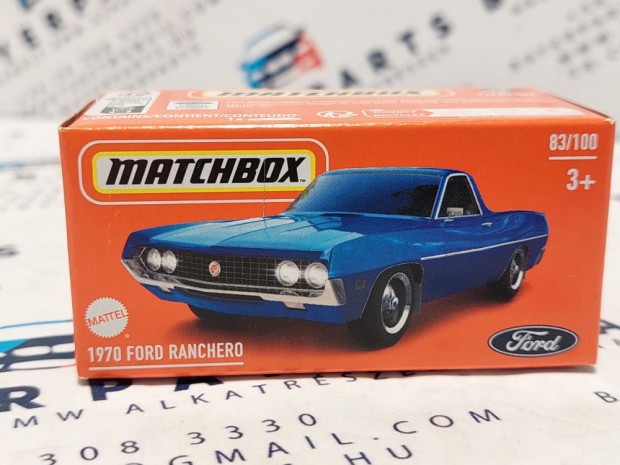 Ford Ranchero (1970) - 83/100 -  Matchbox - 1:64