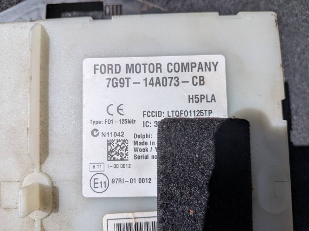 Ford S-Max, Galaxy BCM utastér biztosíték tábla 7G9T-14A073-CB