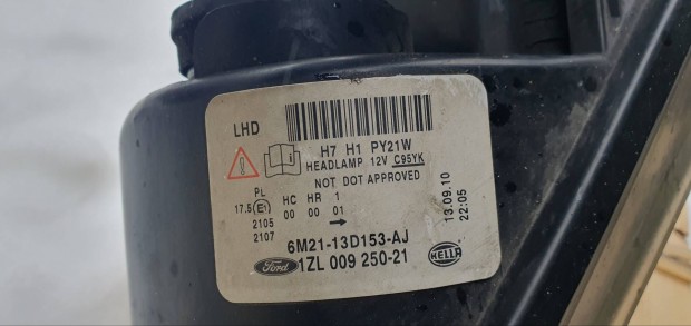 Ford S-max Galaxy projektoros halog�n f�nysz�r� 2006-2014