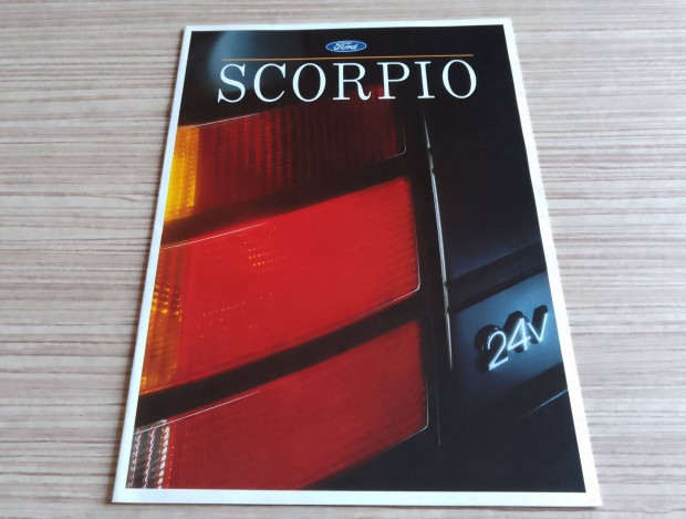 Ford Scorpio (1991) prospektus, katalgus.