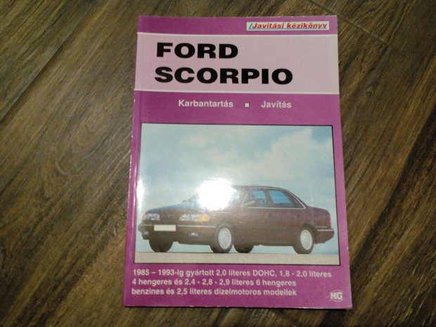 Ford Scorpio javtsi karbantartsi kziknyv