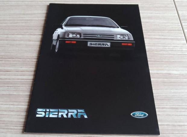 Ford Sierra (1983) hibtlan prospektus, katalgus.