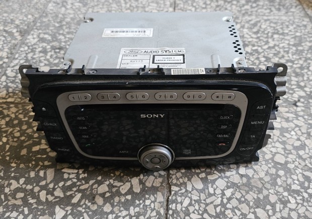 Ford Sony Mp3 Rdi Fejegysg Galaxy Smax Focus Mondeo Kuga Cmax 