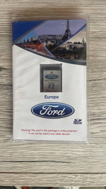 Ford Sync 2 Gyári europa térkep