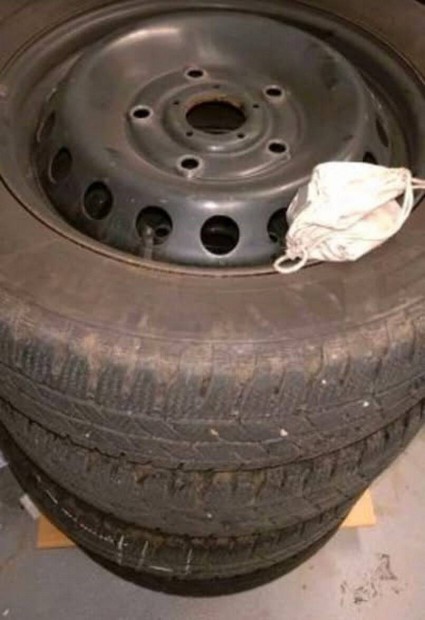 Ford Transit 2014- 205 60 R17 C téli kerékszett + 4 db új nyári gumi