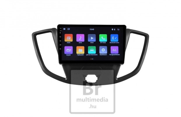 Ford Transit Android Kijelz Multimdia Navigci 2Din Rdi Carplay