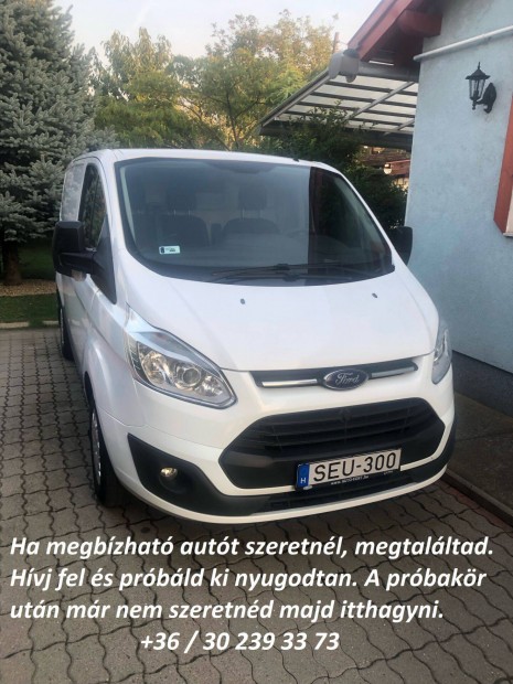 Ford Transit Custom 2.2 TDCI - Tempomat, kanyarkvet kdlmpa