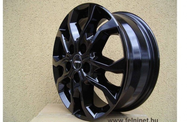 Ford Transit Custom alufelni 17 col Autec Kiso fekete fényezésben!
