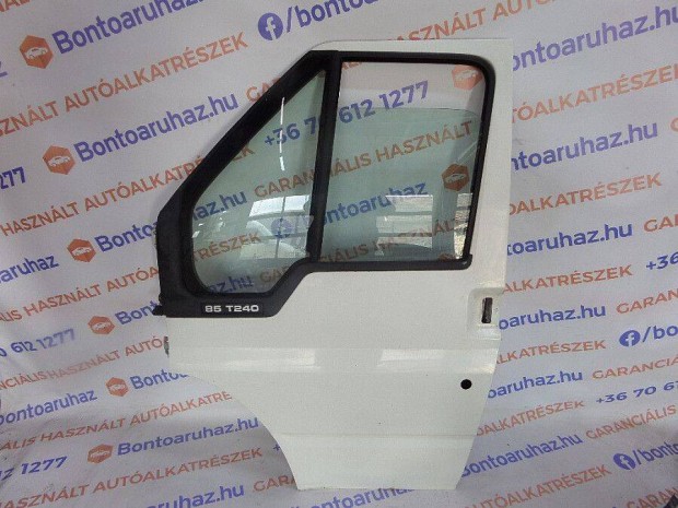 Ford Transit Eladó gyári, bontott bal első ajtó üveggel
