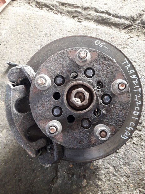 Ford Transit Jumbo 06-13 Bal Első Csonkállvány Kerékaggyal +