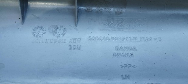 Ford Transit Tranzit MK7 06- Bal A oszlop takaró műanyag borítás 6104