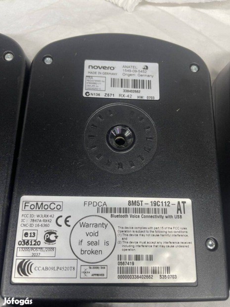 Ford bluetooth modul zenelejátszós