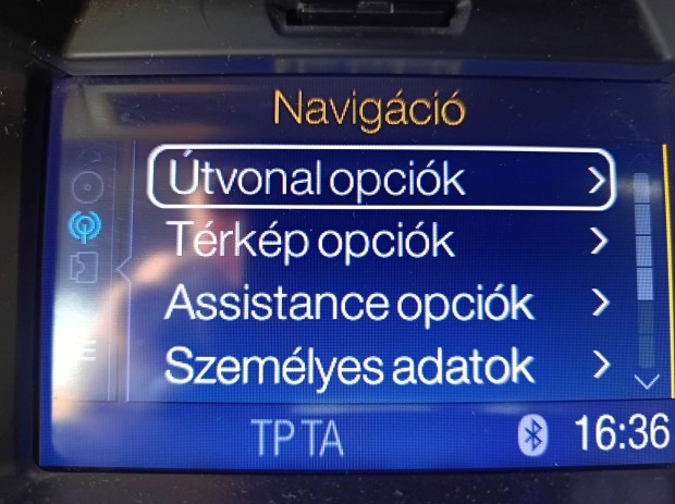 Ford focus mk3 navigcis kijelz navi magyar